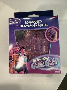 Netflix KPOP Demon Hunters Purple Glitter Gelli Gel